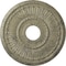 Ekena Millwork Melonie Ceiling Medallion (Canopies up to 6 3/8"), 16"OD x 3 5/8"ID x 3/4"P, Castle Stone Crackle CM16MLCSC - alternate 1